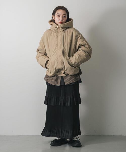 セール】ファーエリバルーンブルゾン（ブルゾン）｜SENSE OF PLACE by