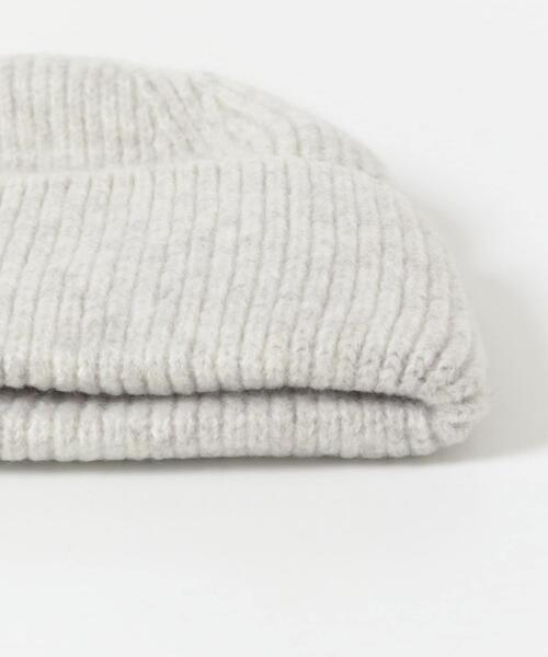 URBAN RESEARCH DOORS(アーバンリサーチドアーズ)の「アクリルニット帽(ニットキャップ/ビーニー・レディース・グレー系その他/ブラック・ONE)」の5枚目の写真