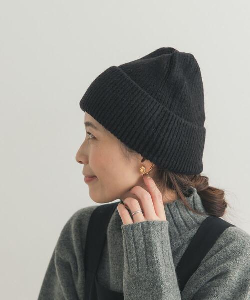 URBAN RESEARCH DOORS(アーバンリサーチドアーズ)の「アクリルニット帽(ニットキャップ/ビーニー・レディース・グレー系その他/ブラック・ONE)」の7枚目の写真