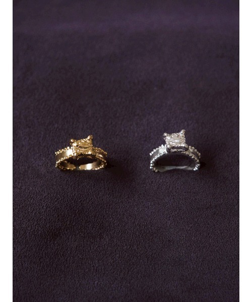 Ancient Diamond Shape Ring（リング）｜SYKIA（シキア）の