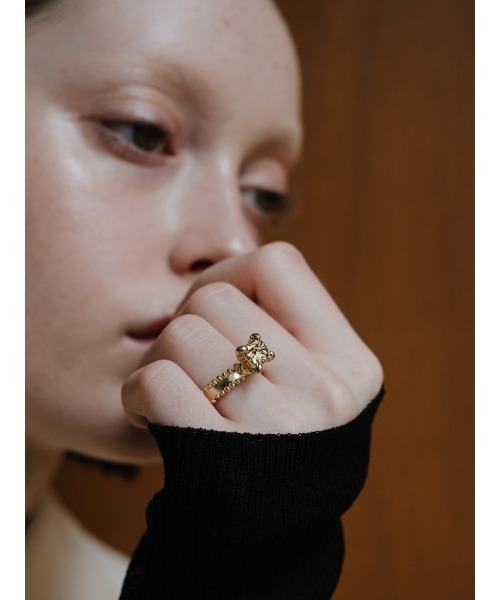 Ancient Diamond Shape Ring（リング）｜SYKIA（シキア）の