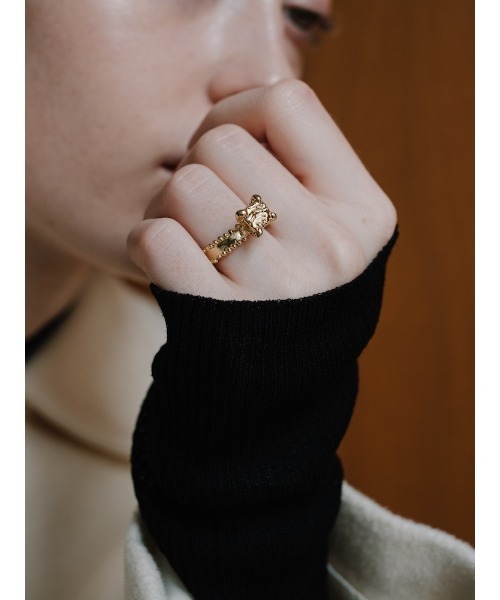 Ancient Diamond Shape Ring（リング）｜SYKIA（シキア）の
