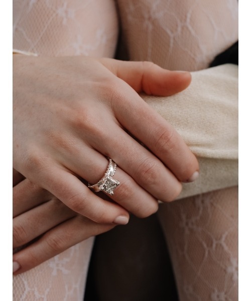 Ancient Diamond Shape Ring（リング）｜SYKIA（シキア）の