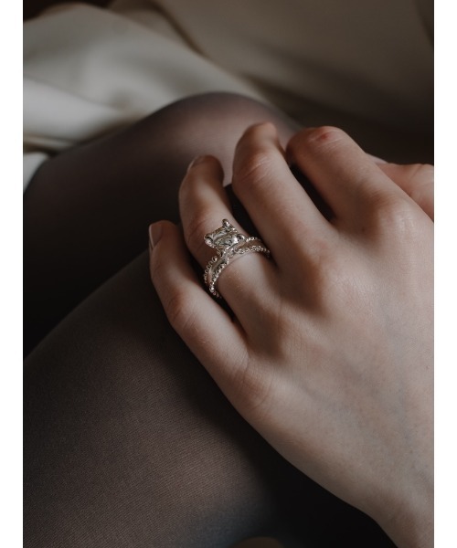 Ancient Diamond Shape Ring（リング）｜SYKIA（シキア）の