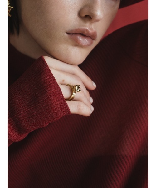 Ancient Diamond Shape Ring（リング）｜SYKIA（シキア）の