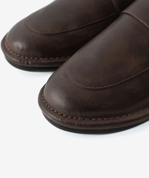 ATTACHMENT(アタッチメント)の「スムースレザー ローファー/ SMOOTH LEATHER LOAFER(ローファー・メンズ・ベージュ/ダークブラウン/ブラック・42/43/41)」の10枚目の写真