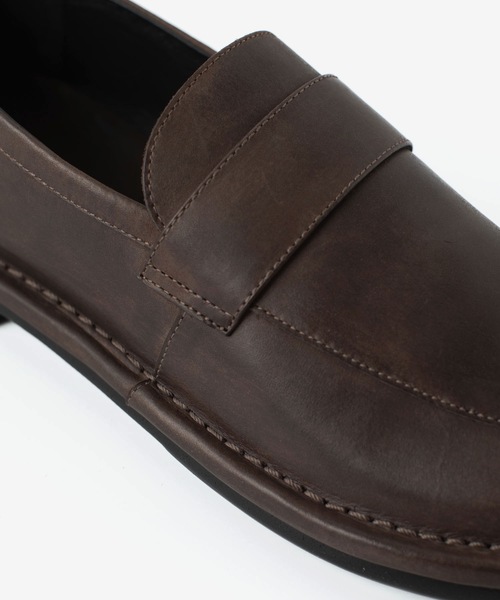 ATTACHMENT(アタッチメント)の「スムースレザー ローファー/ SMOOTH LEATHER LOAFER(ローファー・メンズ・ベージュ/ダークブラウン/ブラック・42/43/41)」の11枚目の写真