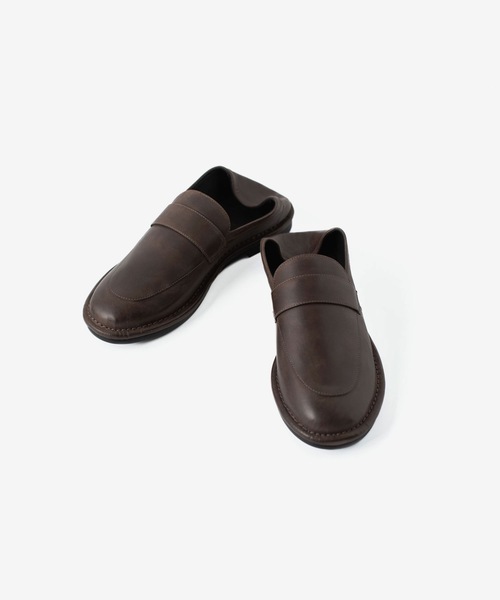 ATTACHMENT(アタッチメント)の「スムースレザー ローファー/ SMOOTH LEATHER LOAFER(ローファー・メンズ・ベージュ/ダークブラウン/ブラック・42/43/41)」の17枚目の写真