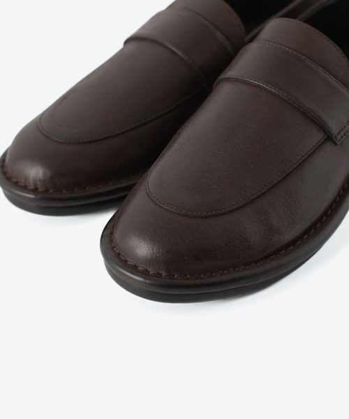 ATTACHMENT(アタッチメント)の「スムースレザー ローファー/ SMOOTH LEATHER LOAFER(ローファー・メンズ・ベージュ/ダークブラウン/ブラック・42/43/41)」の22枚目の写真