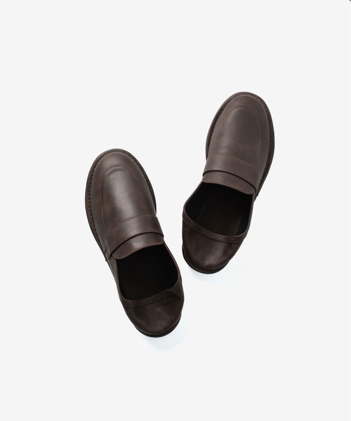 ATTACHMENT(アタッチメント)の「スムースレザー ローファー/ SMOOTH LEATHER LOAFER(ローファー・メンズ・ベージュ/ダークブラウン/ブラック・42/43/41)」の18枚目の写真