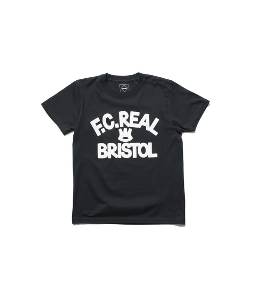 F.C.Real Bristol for Kids（エフシーレアルブリストルフォーキッズ）の「ERIC HAZE: CROWN TEE（Tシャツ/カットソー・キッズ・ホワイト/ブラック・SMALL/MEDIUM/LARGE/X-LARGE）」の2枚目の写真