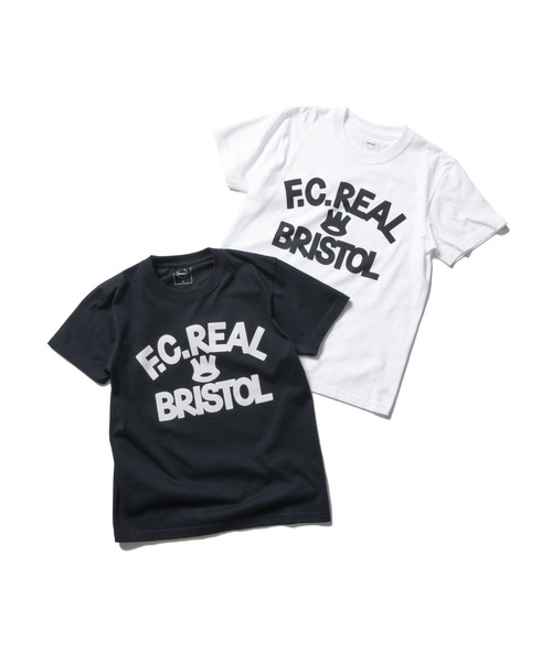 F.C.Real Bristol for Kids（エフシーレアルブリストルフォーキッズ）の「ERIC HAZE: CROWN TEE（Tシャツ/カットソー・キッズ・ホワイト/ブラック・SMALL/MEDIUM/LARGE/X-LARGE）」の4枚目の写真