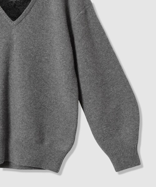 allureville(アルアバイル)の「レースドッキングプルオーバー(ニット/セーター・レディース・オフホワイト/グレー系その他・2)」の18枚目の写真