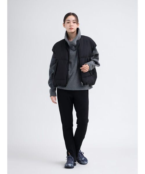 YORT(ヨート)の「イージーフィット ストレッチパンツ(その他パンツ・レディース・チャコール/ブラック・MEDIUM)」の13枚目の写真