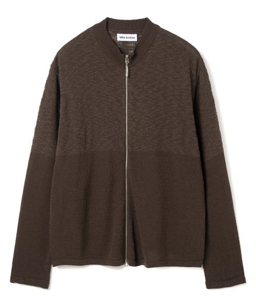 Clear Knit к этому — свитер‑кроссовер [Brown]