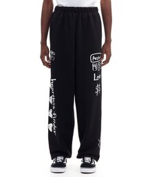 ARCHIVE BOLD（アーカイブボールド）の「DOODLE SWEAT PANTS (BLACK)（スウェットパンツ）」