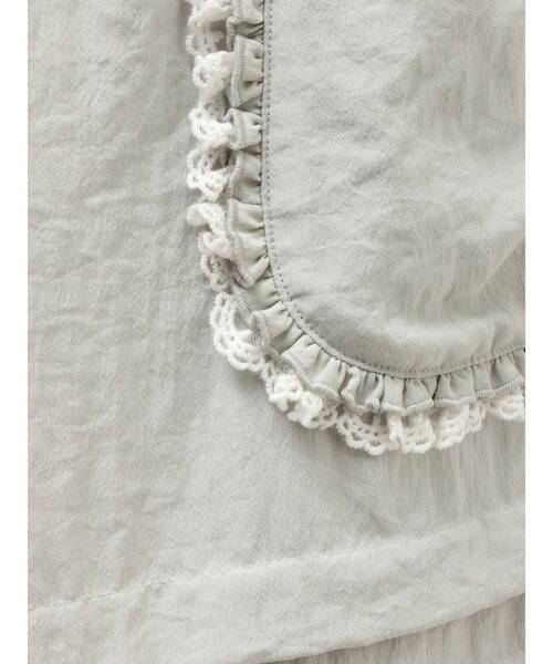 merry jenny（メリージェニー）の「sugar frill ミニスカート（スカート・レディース・オフホワイト/ライトブルー/ブラック・FREE）」の11枚目の写真