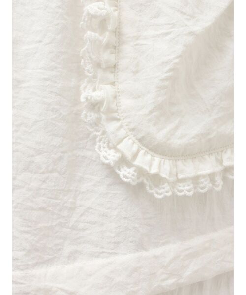 merry jenny（メリージェニー）の「sugar frill ミニスカート（スカート・レディース・オフホワイト/ライトブルー/ブラック・FREE）」の12枚目の写真