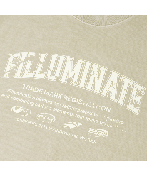 F.ILLUMINATE(フィルミネイト)の「デミジグラフィックピグメントTシャツ-ベージュ(Tシャツ/カットソー・レディース・その他・SMALL/MEDIUM/LARGE)」の8枚目の写真