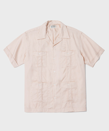 4PK CUBAN COLLAR HALF SHIRT_LIGHT PINK
