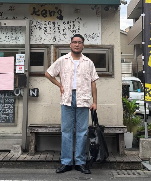 OUTSTANDING(アウトスタンディング)の「4PK CUBAN COLLAR HALF SHIRT_LIGHT PINK(シャツ/ブラウス・メンズ・その他・SMALL/MEDIUM/LARGE)」の9枚目の写真
