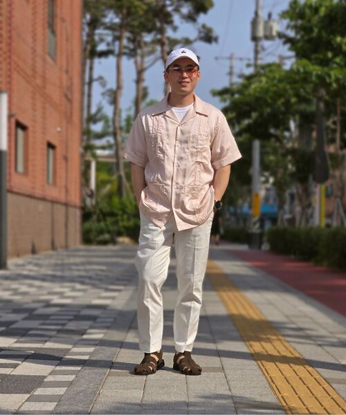 OUTSTANDING(アウトスタンディング)の「4PK CUBAN COLLAR HALF SHIRT_LIGHT PINK(シャツ/ブラウス・メンズ・その他・SMALL/MEDIUM/LARGE)」の11枚目の写真