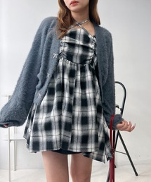 AS KNOW AS plus | ♪アレンジリボン ヘムラインキャミチュニック(チュニック)