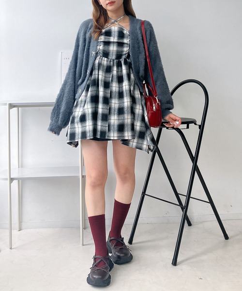 AS KNOW AS plus（アズノゥアズプラス）の「♪アレンジリボン ヘムラインキャミチュニック（チュニック・レディース・ホワイト系その他/ベージュ系その他/レッド系その他・FREE）」の16枚目の写真