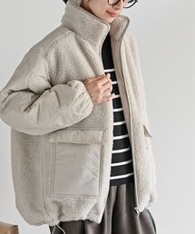 rps | スタンドボア切替キルトジャケット(ダウンジャケット/コート)