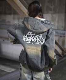 【新品未使用✨】ATMARK予約必須フード付きデニム ジャケット早いもの勝ち！！ ATMARK｜アットマーク（メンズ）のデニムジャケット（フードあり）通販