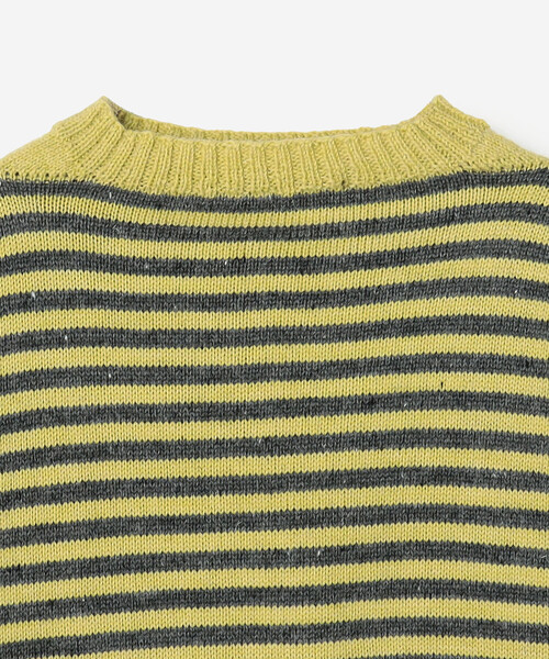 Le Tricoteur（ルトリコチュール）の「Le Tricoteur | トラディショナル ウールガンジーセーター UNISEX（ニット/セーター・レディース・イエロー系その他・50/48）」の13枚目の写真