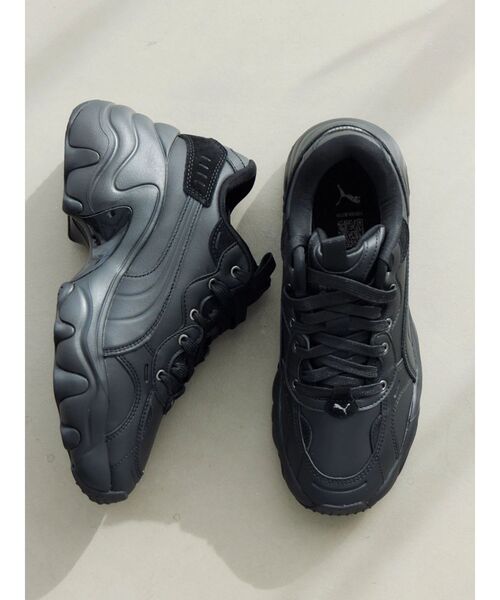 PUMA(プーマ)の「【PUMA】PULSER WEDGE WINTERIZE(スニーカー・レディース・ブラック・M/L)」の1枚目の写真
