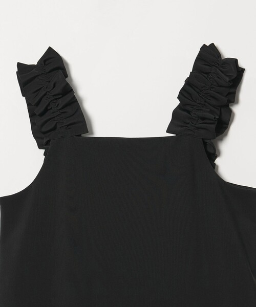 UNITED ARROWS（ユナイテッドアローズ）の「LIGHT PONGY フリル ワンピース（ワンピース・レディース・ブラック/ネイビー・38/36）」の21枚目の写真