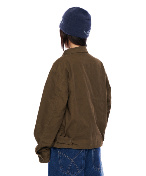 AAKAM(アーカム)の「Cotton Utility Jacket (Brown)(その他アウター・レディース・その他・1/2)」の13枚目の写真