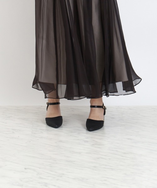 TRUDEA(トルディア)の「グリッターチャンキーヒールパンプス(パンプス・レディース・ゴールド/ブラック/シルバー・SMALL/MEDIUM/LARGE)」の7枚目の写真