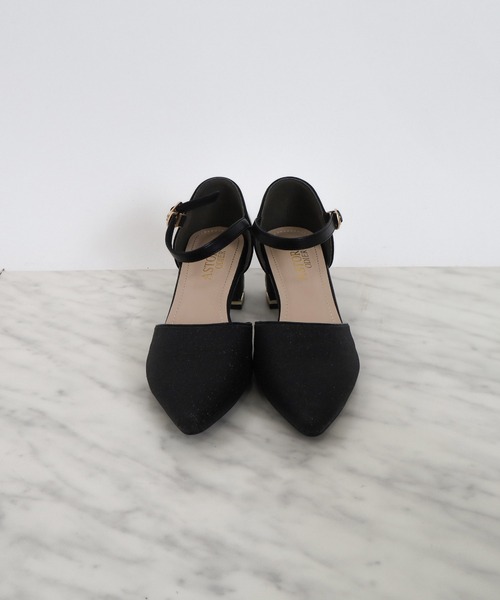 TRUDEA(トルディア)の「グリッターチャンキーヒールパンプス(パンプス・レディース・ゴールド/ブラック/シルバー・SMALL/MEDIUM/LARGE)」の13枚目の写真