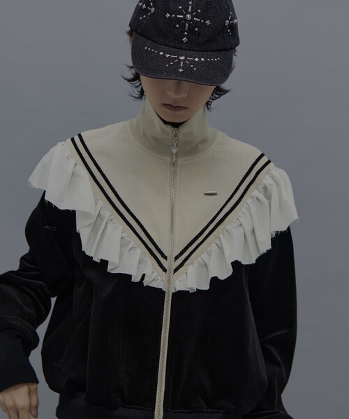 tanakadaisuke/タナカダイスケ】frill corduroy track jacket（その他