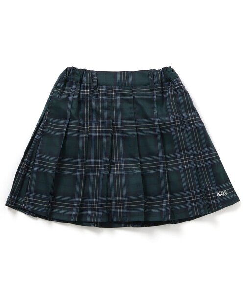 algy（アルジー）の「あったかインパン付きプリーツスカパン（スカート・キッズ・ブラック/グリーン/ブラウン・XX-SMALL/X-SMALL/SMALL/MEDIUM）」の3枚目の写真