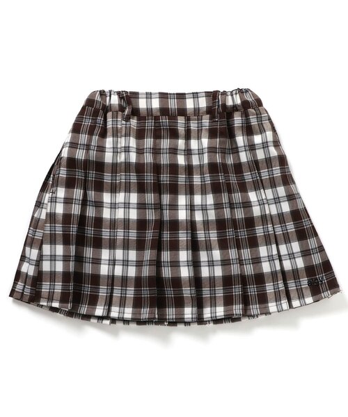 algy（アルジー）の「あったかインパン付きプリーツスカパン（スカート・キッズ・ブラック/グリーン/ブラウン・XX-SMALL/X-SMALL/SMALL/MEDIUM）」の6枚目の写真