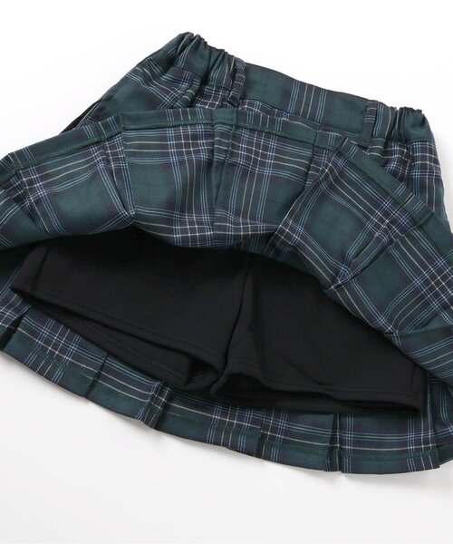 algy（アルジー）の「あったかインパン付きプリーツスカパン（スカート・キッズ・ブラック/グリーン/ブラウン・XX-SMALL/X-SMALL/SMALL/MEDIUM）」の13枚目の写真