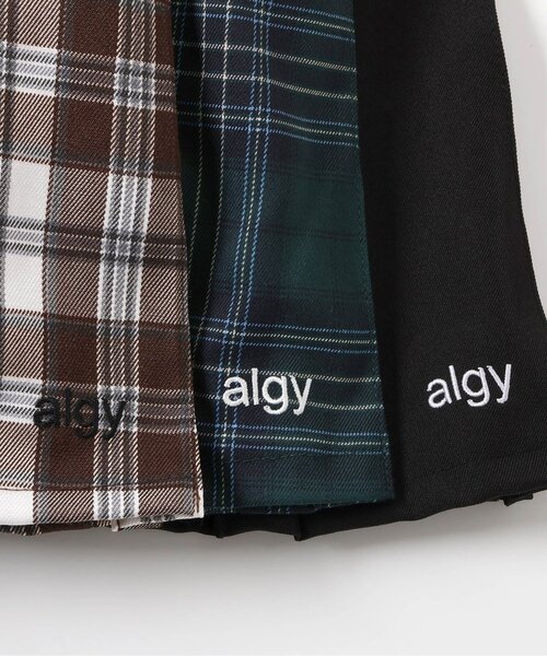 algy（アルジー）の「あったかインパン付きプリーツスカパン（スカート・キッズ・ブラック/グリーン/ブラウン・XX-SMALL/X-SMALL/SMALL/MEDIUM）」の8枚目の写真