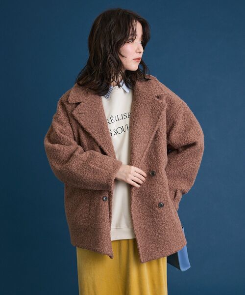 Green　Parks（グリーンパークス）の「ホワイトインナーレギュラーカラーシャツ（シャツ/ブラウス・レディース・オフホワイト/ストライプ・FREE）」の15枚目の写真