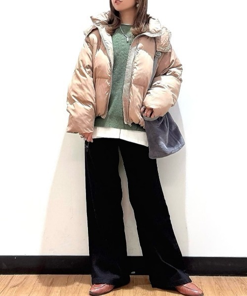 Right-on（ライトオン）の「HONEYSUCKLE ROSE(ハニーサックルローズ)【レディース】フェイクファーワンショルダー（ショルダーバッグ・レディース・ベージュ/グレー・ONE SIZE）」の17枚目の写真