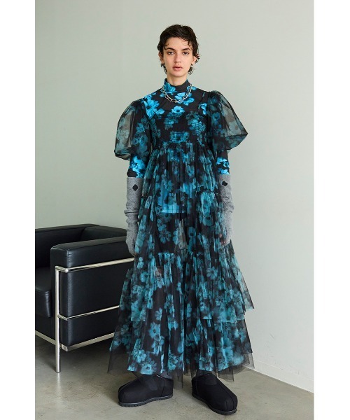 MAISON SPECIAL(メゾンスペシャル)の「Gradient Turtle Flower Top/グラデーションタートルフラワートップス(Tシャツ/カットソー・レディース・ピンク/ブラウン/ブラック・FREE)」の18枚目の写真