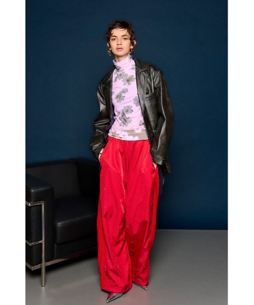 MAISON SPECIAL(メゾンスペシャル)の「Gradient Turtle Flower Top/グラデーションタートルフラワートップス(Tシャツ/カットソー・レディース・ピンク/ブラウン/ブラック・FREE)」の22枚目の写真