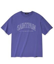 SAINTPAIN（セイントペイン）の「SP ARCH LOGO T-SHIRT - PURPLE（Tシャツ/カットソー）」