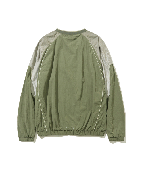 PHYPS MOTORCYCLE(フィップスモーターサイクル)の「Speed Track Solid nylon Long Sleeve Khaki(Tシャツ/カットソー・レディース・その他・SMALL/MEDIUM/LARGE/X-LARGE)」の2枚目の写真