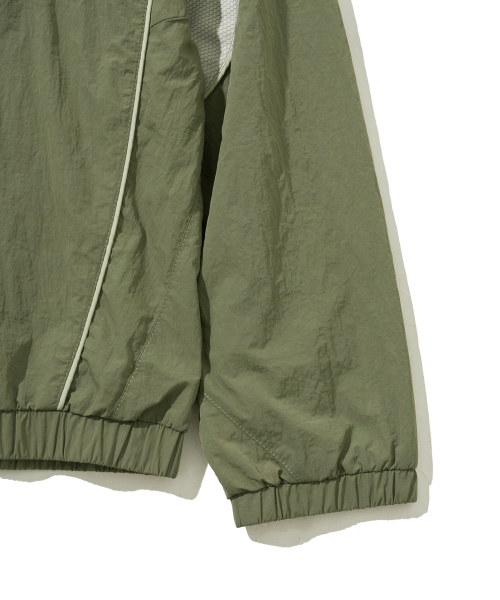 PHYPS MOTORCYCLE(フィップスモーターサイクル)の「Speed Track Solid nylon Long Sleeve Khaki(Tシャツ/カットソー・レディース・その他・SMALL/MEDIUM/LARGE/X-LARGE)」の5枚目の写真