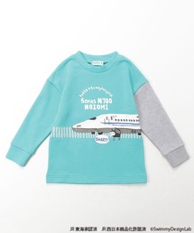 hakka kids（ハッカキッズ）の「乗り物プリント長袖トレーナー（スウェット）」