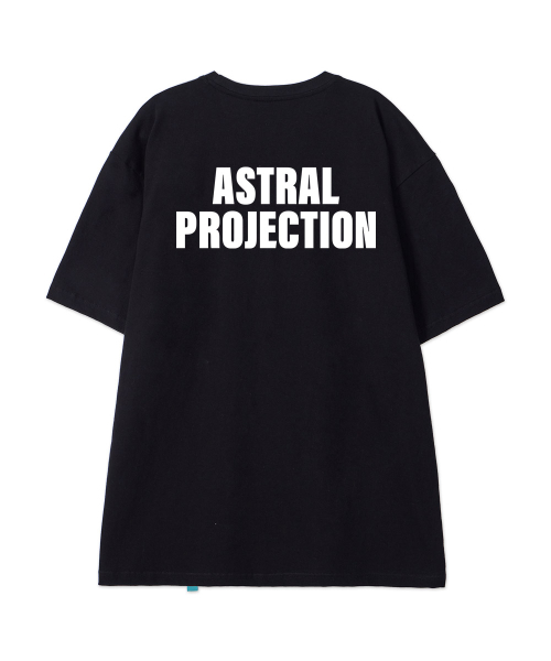 ASTRAL PROJECTION（アストラルプロジェクション）の「[シオソフィカルソサイエティ]コットンルーズフィット半袖Tシャツ_ブラック（Tシャツ/カットソー・メンズ・その他・LARGE/MEDIUM/X-LARGE/XX-LARGE）」の2枚目の写真